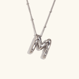 Aurelia Balloon Initial Necklace - Pendant Necklaces