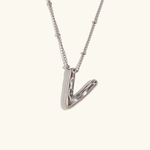 Aurelia Balloon Initial Necklace - Pendant Necklaces