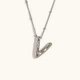 Aurelia Balloon Initial Necklace - Pendant Necklaces