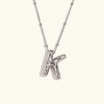 Aurelia Balloon Initial Necklace - Pendant Necklaces