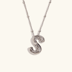 Aurelia Balloon Initial Necklace - Pendant Necklaces