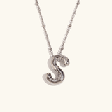 Aurelia Balloon Initial Necklace - Pendant Necklaces