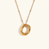 Aurelia Balloon Initial Necklace - Pendant Necklaces