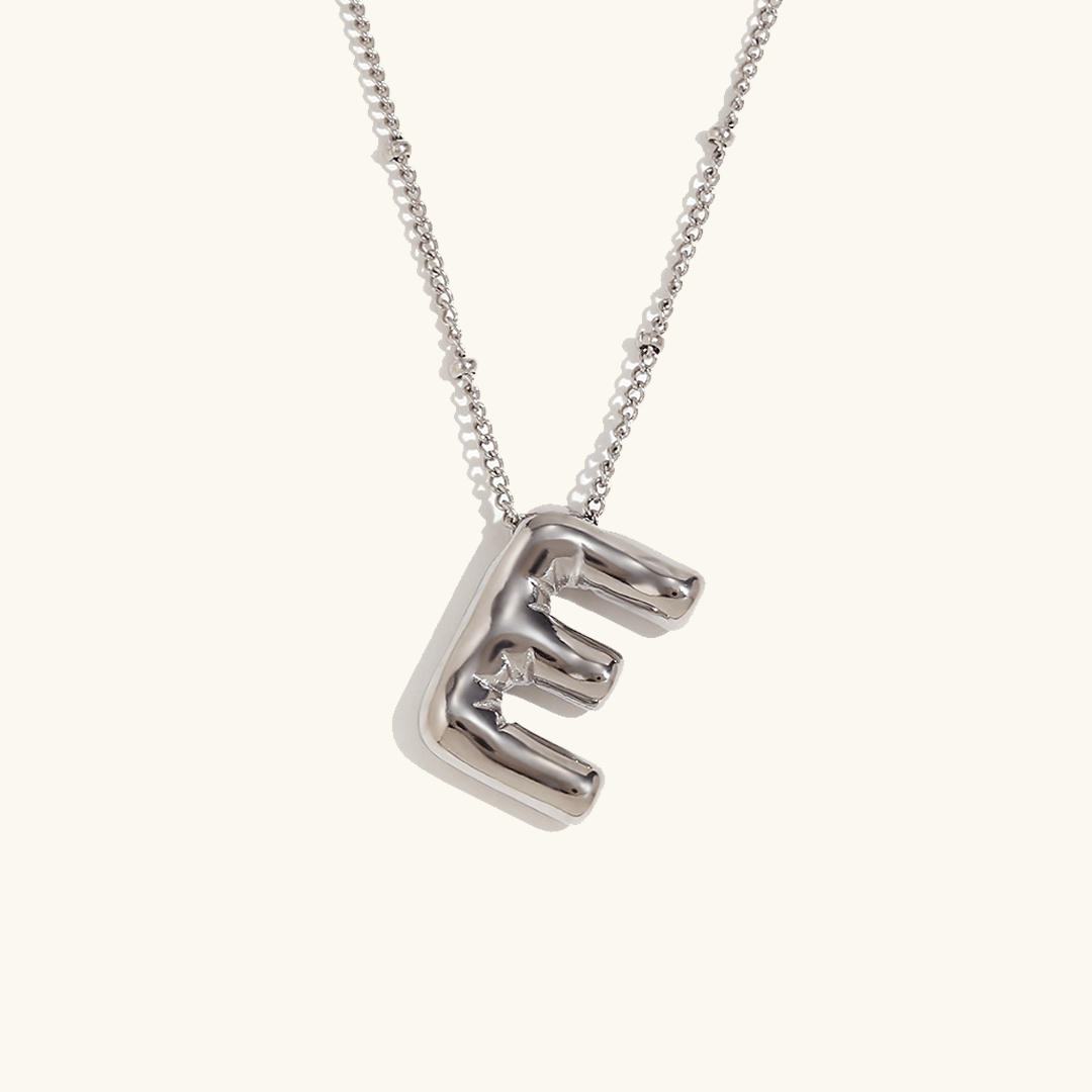 Aurelia Balloon Initial Necklace - Pendant Necklaces