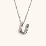 Aurelia Balloon Initial Necklace - Pendant Necklaces