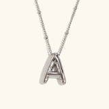 Aurelia Balloon Initial Necklace - Pendant Necklaces
