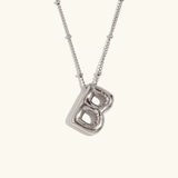 Aurelia Balloon Initial Necklace - Pendant Necklaces