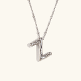 Aurelia Balloon Initial Necklace - Pendant Necklaces