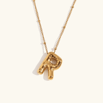 Aurelia Balloon Initial Necklace - Pendant Necklaces