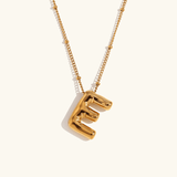 Aurelia Balloon Initial Necklace - Pendant Necklaces