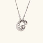 Aurelia Balloon Initial Necklace - Pendant Necklaces