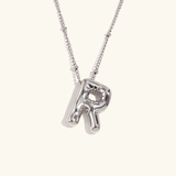 Aurelia Balloon Initial Necklace - Pendant Necklaces