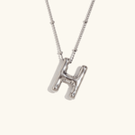 Aurelia Balloon Initial Necklace - Pendant Necklaces