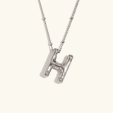 Aurelia Balloon Initial Necklace - Pendant Necklaces
