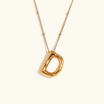 Aurelia Balloon Initial Necklace - Pendant Necklaces