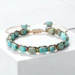 Boho Turquoise Stone Beaded Bracelet - Bracelets