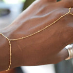 Celestine Dainty Bead Chain Bracelet - Bracelets
