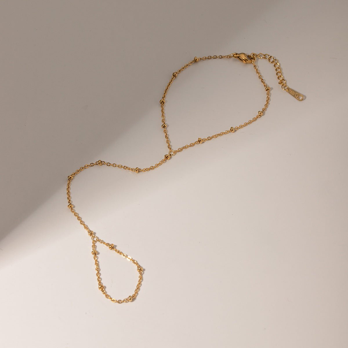 Celestine Dainty Bead Chain Bracelet - Bracelets