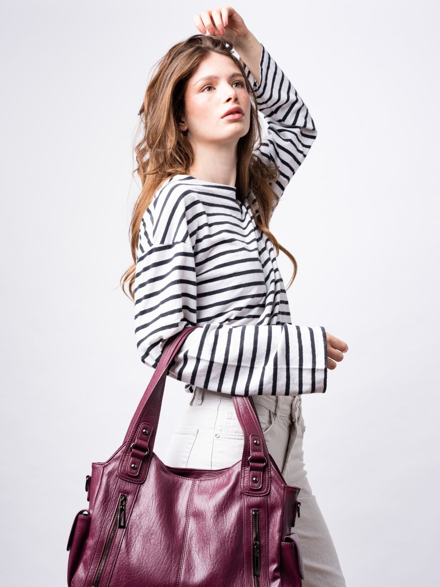Classic Multi - Pocket Shoulder Bag – Effortless Style - Shoulder Bags