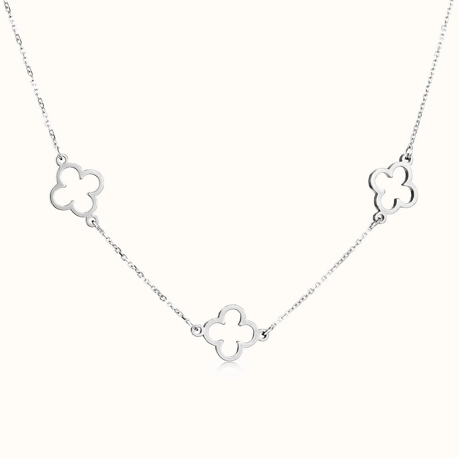 Cloe Clover Pendant Necklace - Pendant Necklaces