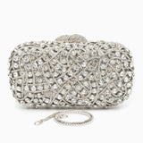 Crystal Embellished Evening Clutch – Dazzling Glamour - Women Clutches