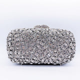 Crystal Embellished Evening Clutch – Dazzling Glamour - Women Clutches