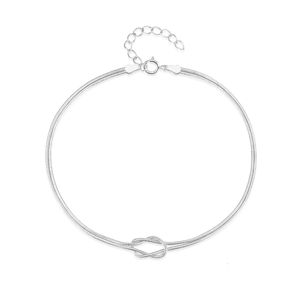 Double Chain Knot Bracelet - Bracelets