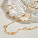 Elora Clover Chain Necklace - Chain Necklaces