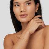 Evelyne Dual Chain Layered Bracelet - Chain Bracelets