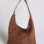 Evie Minimal Vegan Suede Hobo Bag – Effortless Chic - Women's Shoulder Bag