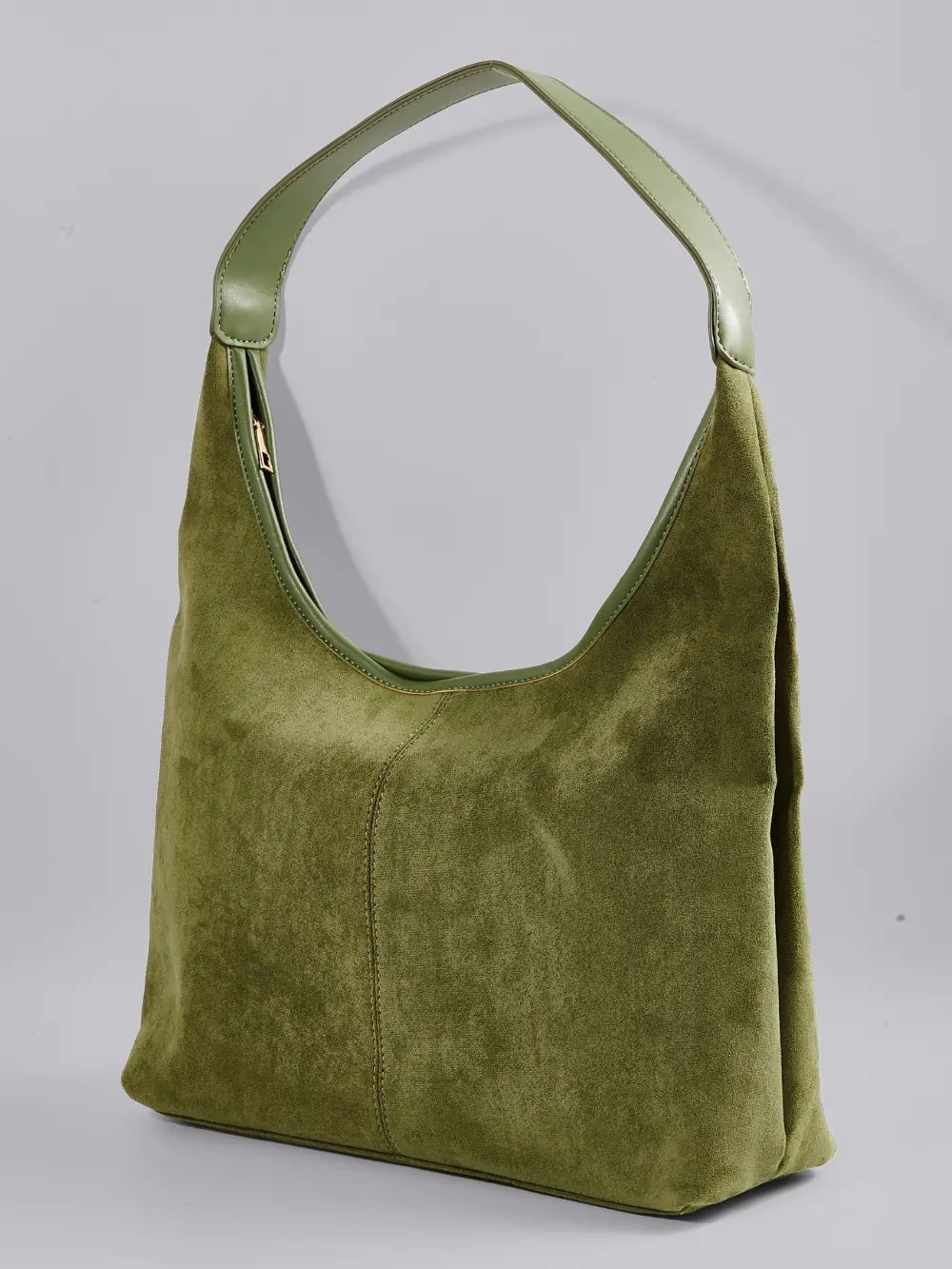 Evie Minimal Vegan Suede Hobo Bag – Effortless Chic - Women's Shoulder Bag