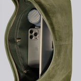 Evie Minimal Vegan Suede Hobo Bag – Effortless Chic - Women's Shoulder Bag