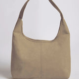 Evie Minimal Vegan Suede Hobo Bag – Effortless Chic - Women's Shoulder Bag