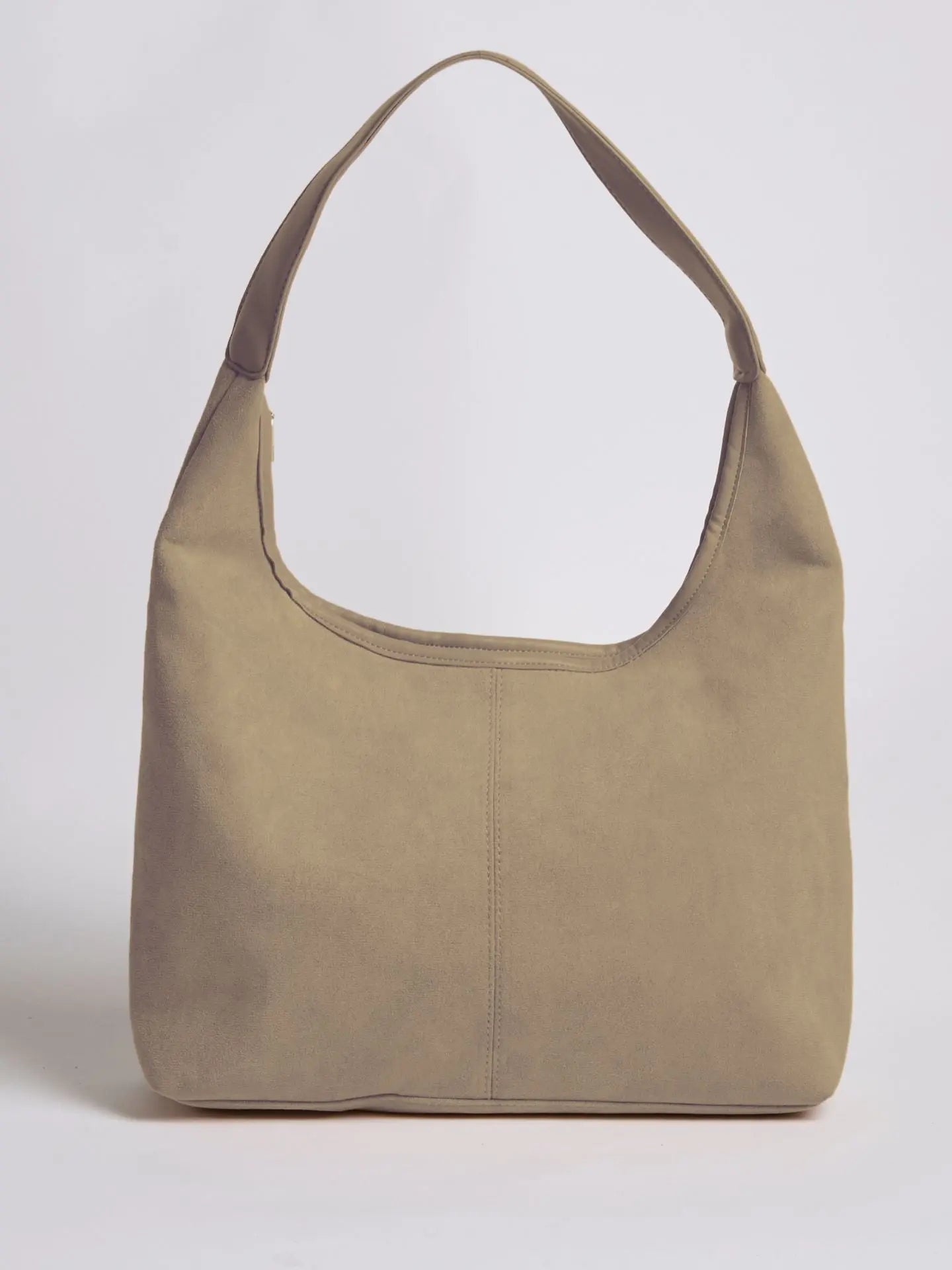 Evie Minimal Vegan Suede Hobo Bag – Effortless Chic - Women's Shoulder Bag