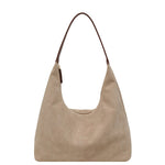 Evie Minimal Vegan Suede Hobo Bag – Effortless Chic - Women's Shoulder Bag