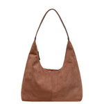 Evie Minimal Vegan Suede Hobo Bag – Effortless Chic - Women's Shoulder Bag