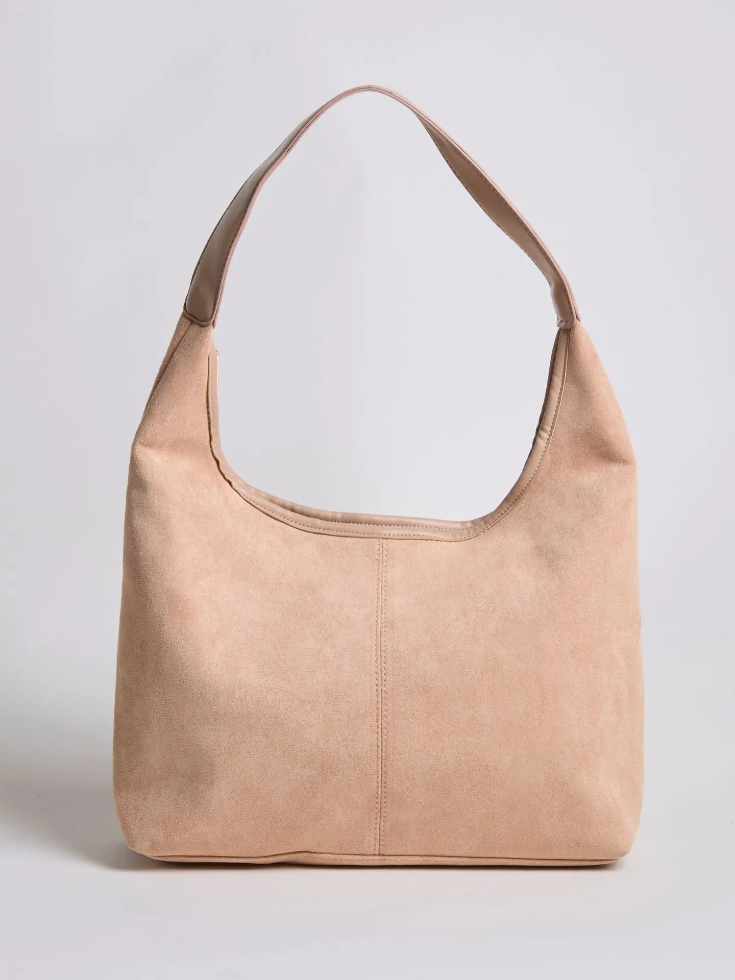 Evie Minimal Vegan Suede Hobo Bag – Effortless Chic - Women's Shoulder Bag