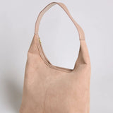 Evie Minimal Vegan Suede Hobo Bag – Effortless Chic - Women's Shoulder Bag
