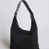 Evie Minimal Vegan Suede Hobo Bag – Effortless Chic - Women's Shoulder Bag