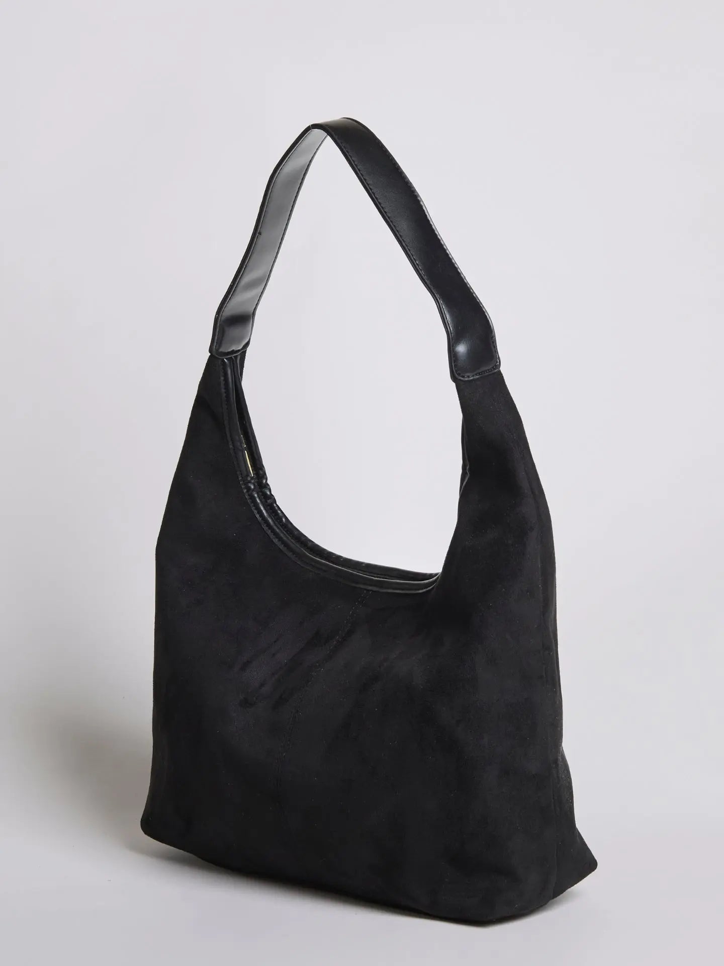 Evie Minimal Vegan Suede Hobo Bag – Effortless Chic - Women's Shoulder Bag