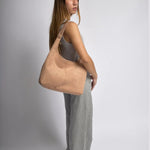 Evie Minimal Vegan Suede Hobo Bag – Effortless Chic - Women's Shoulder Bag