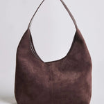 Evie Minimal Vegan Suede Hobo Bag – Effortless Chic - Women's Shoulder Bag