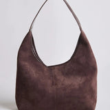 Evie Minimal Vegan Suede Hobo Bag – Effortless Chic - Women's Shoulder Bag