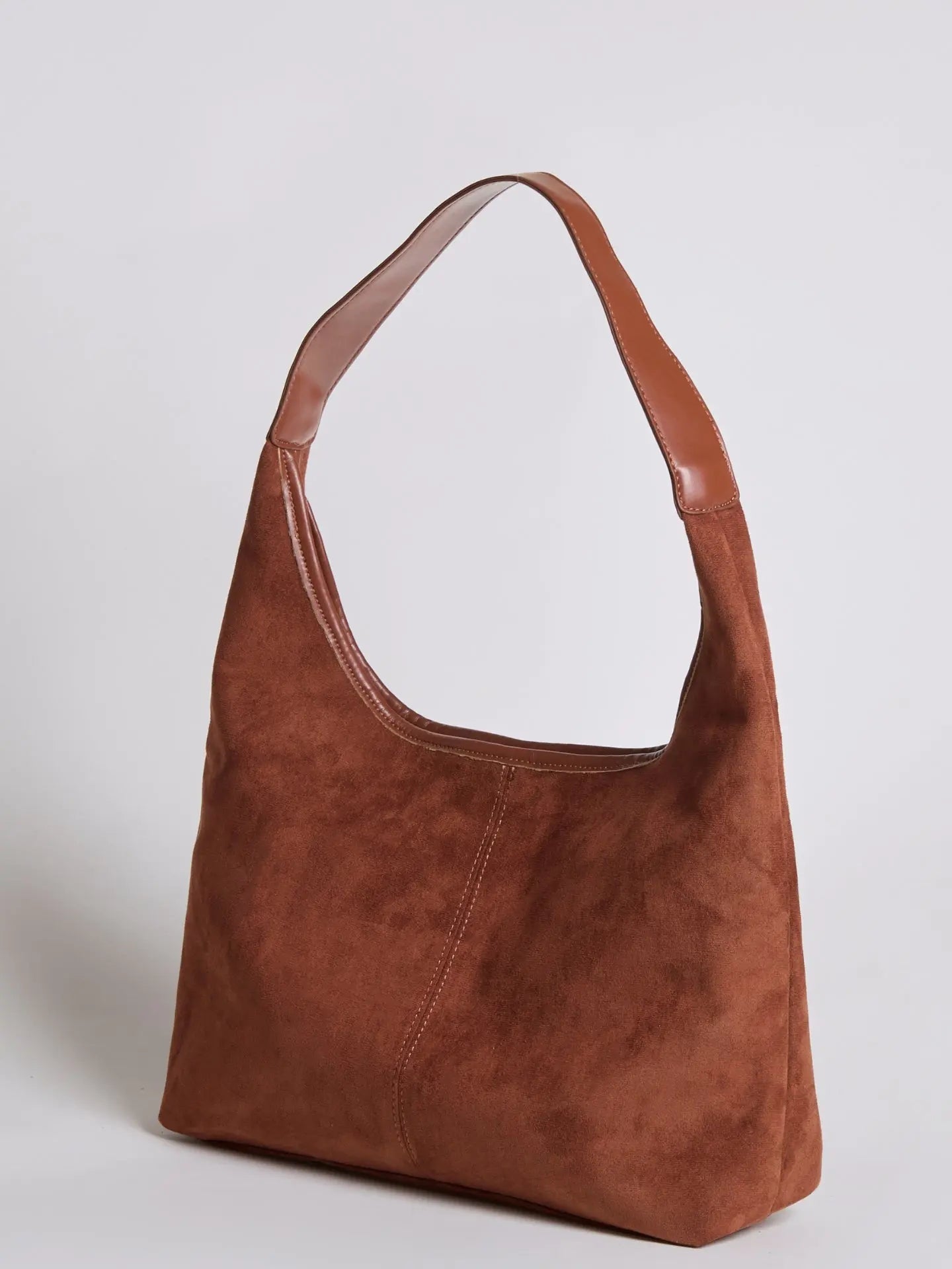 Evie Minimal Vegan Suede Hobo Bag – Effortless Chic - Women's Shoulder Bag