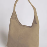 Evie Minimal Vegan Suede Hobo Bag – Effortless Chic - Women's Shoulder Bag