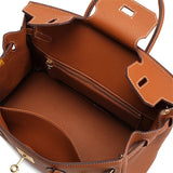 Genuine Leather Structured Tote Bag – Classic Craftsmanship with Elegant Edge - Women's Handbags