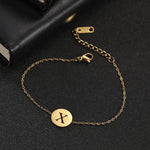 Gold Paw Print Chain Bracelet – Dainty Pet Lover Jewelry - Moederdag armbanden