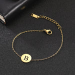Gold Paw Print Chain Bracelet – Dainty Pet Lover Jewelry - Moederdag armbanden