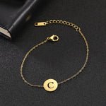 Gold Paw Print Chain Bracelet – Dainty Pet Lover Jewelry - Moederdag armbanden