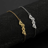 Gold Paw Print Chain Bracelet – Dainty Pet Lover Jewelry - Bracelets